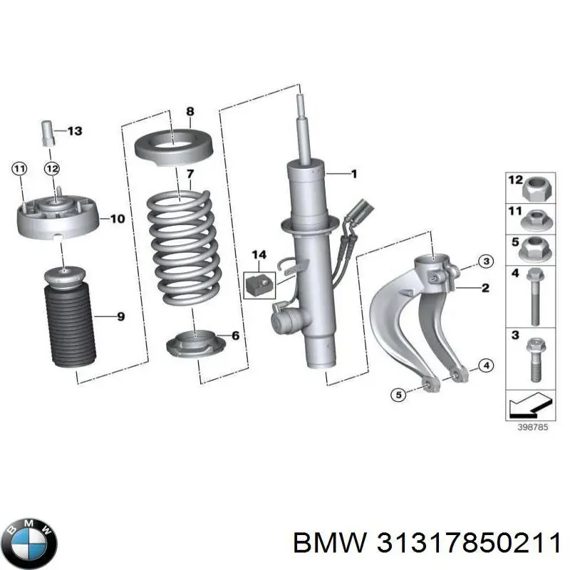  31317850211 BMW