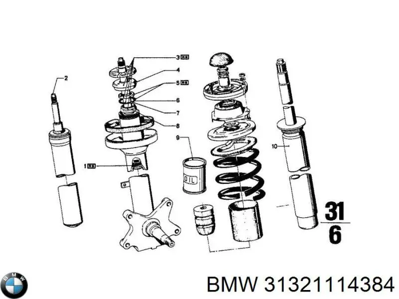  31321114384 BMW