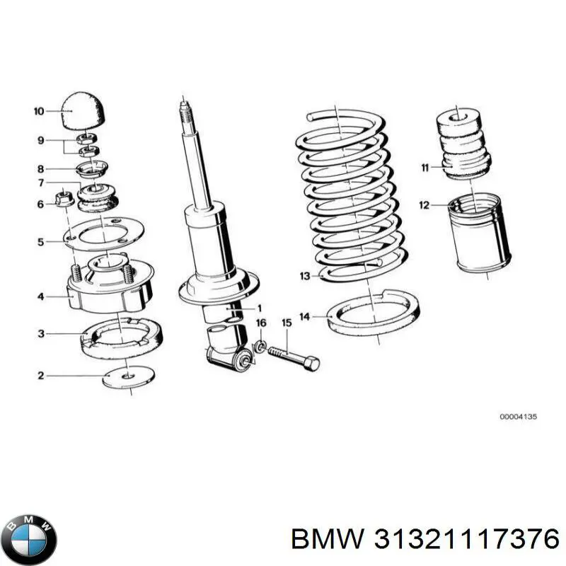 31321117376 BMW 