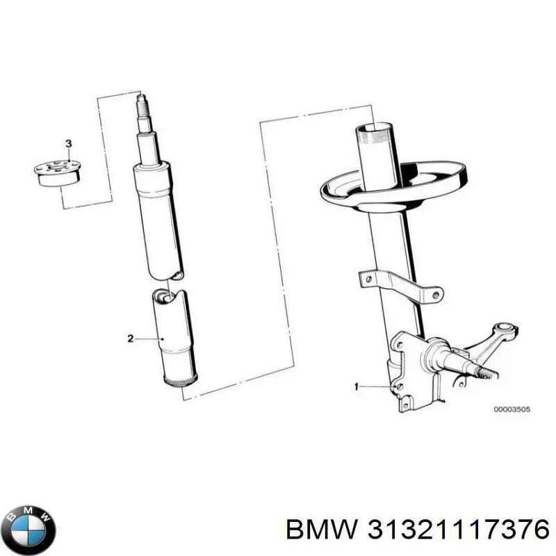  BMW 31321117376 цена, от 24.39 USD