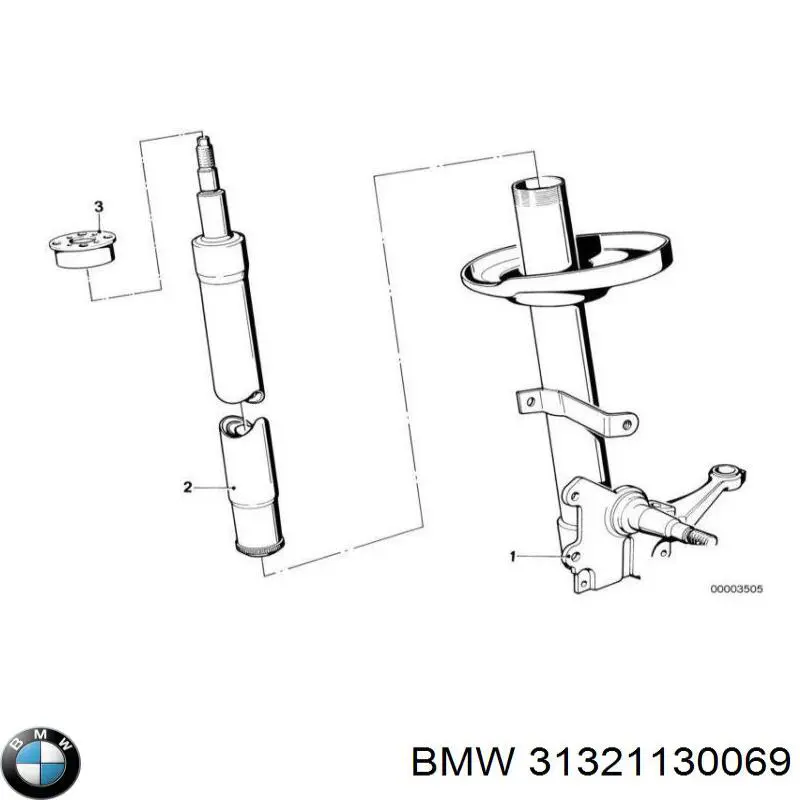  BMW 31321130069 цена, от 67.90 USD