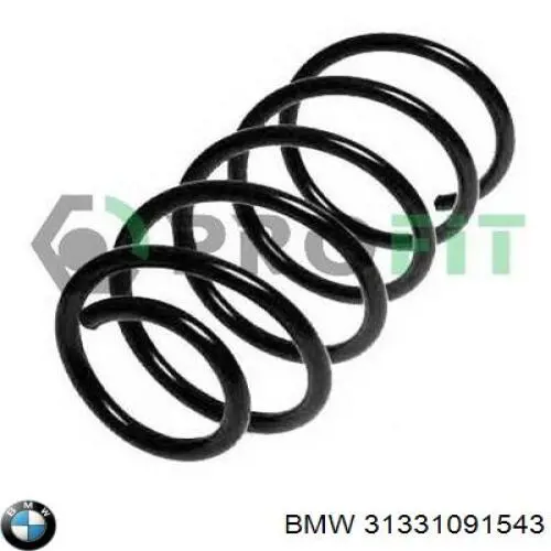 Пружина амортизатора передняя BMW 31331091543 цена, от 67.80 USD