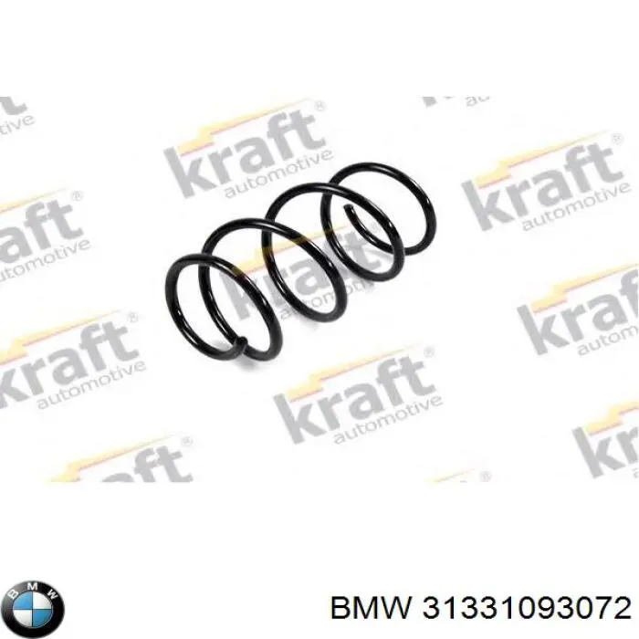 31331093072 BMW Пружина передней подвески
