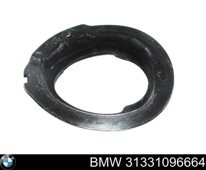Проставка (резиновое кольцо) пружины передней нижняя BMW 31331096664