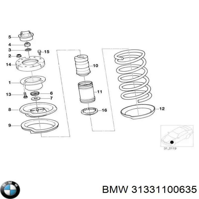  31331100635 BMW