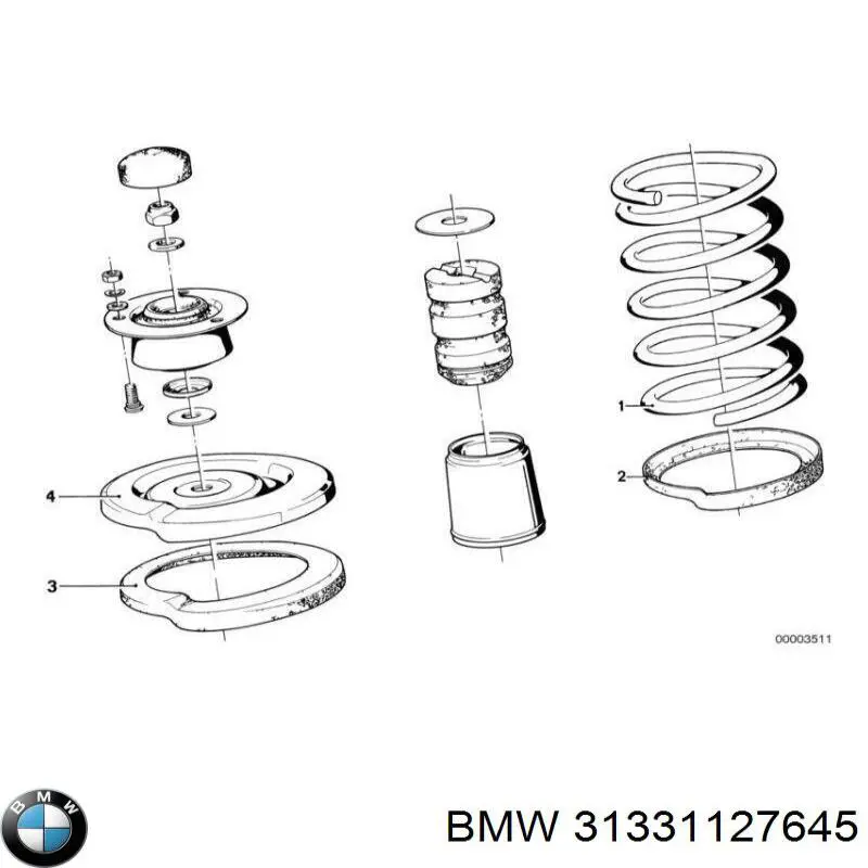 818080 Boge Пружина передней подвески