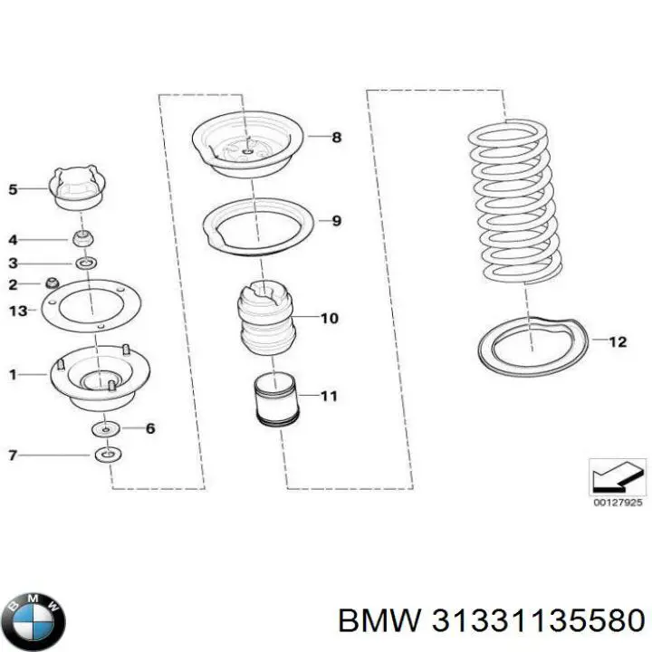 Купить 31331135580 BMW 