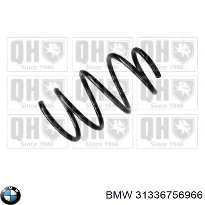 31336756966 BMW пружина передняя