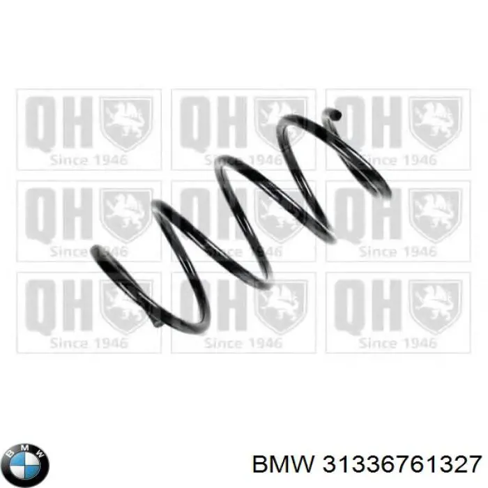 31336761327 BMW пружина передняя