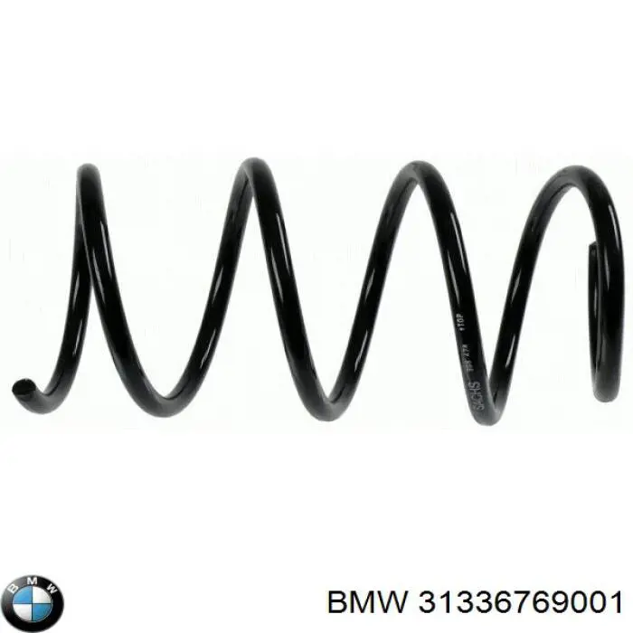 31336769001 BMW пружина передняя
