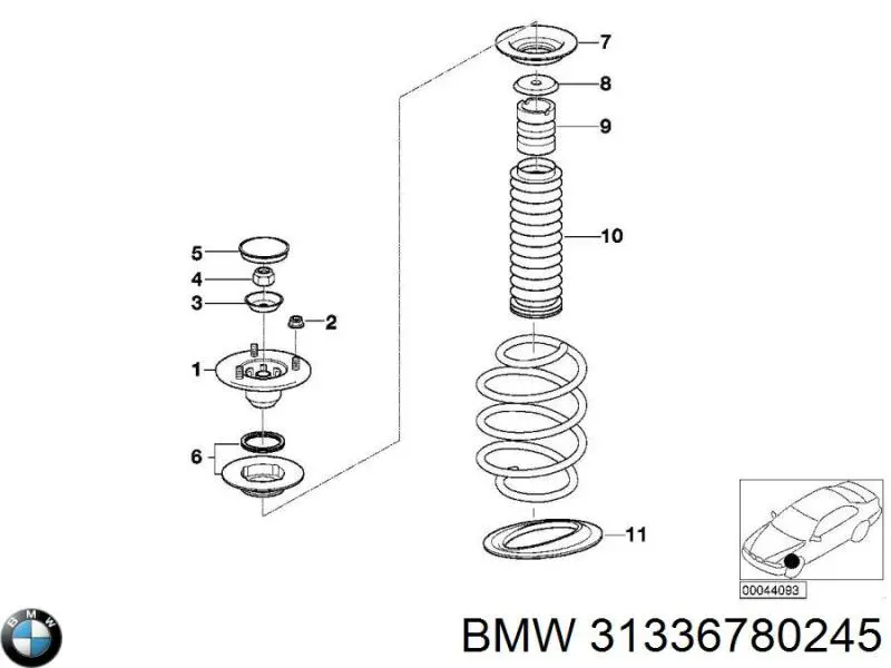  31336780245 BMW