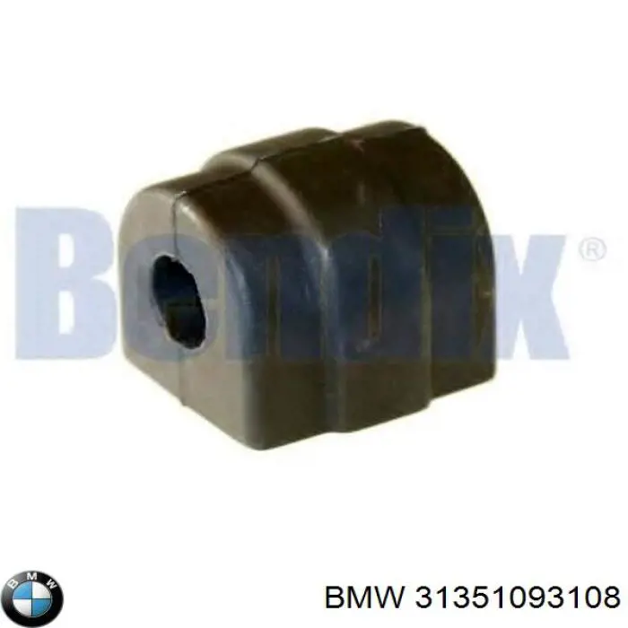 Casquillo de barra estabilizadora delantera 31351093108 BMW