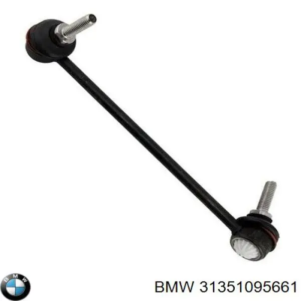 Barra estabilizadora delantera izquierda 31351095661 BMW