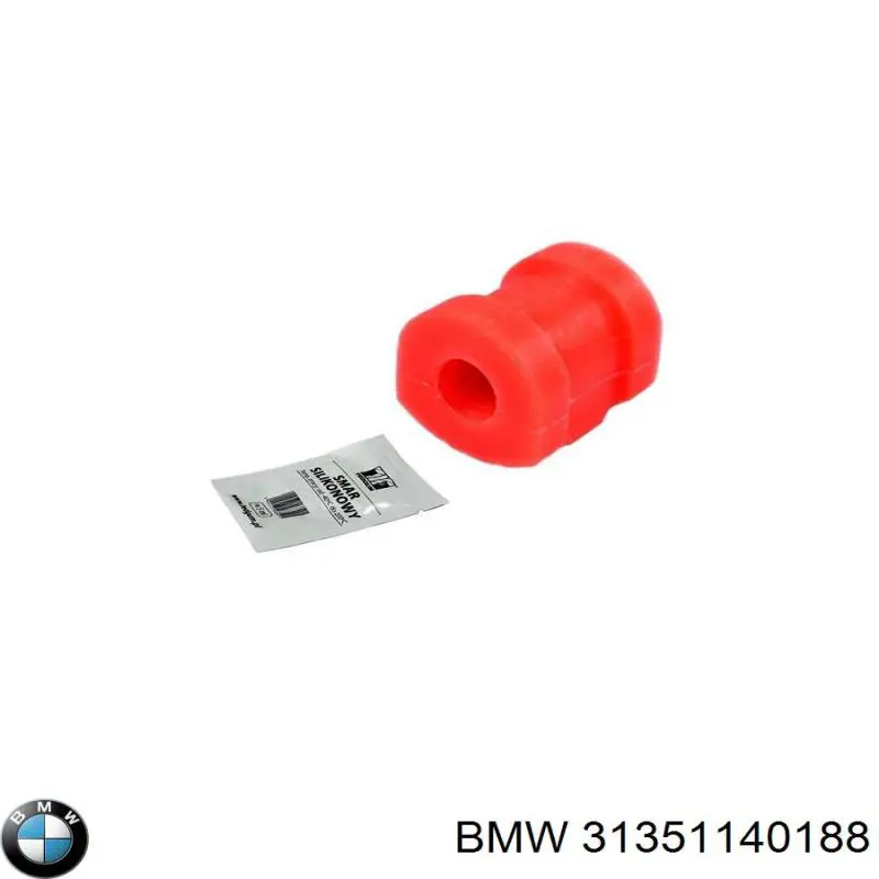 Втулка переднего стабилизатора BMW 31351140188 цена, от 8.88 USD