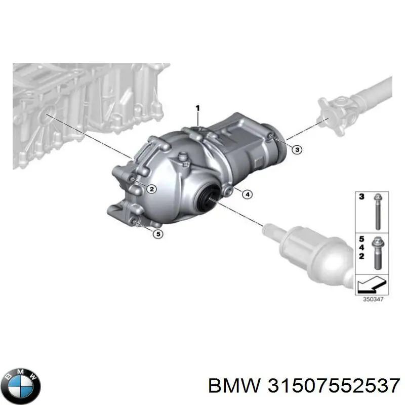 Купить 31507552537 BMW Втулка механизма переключения передач