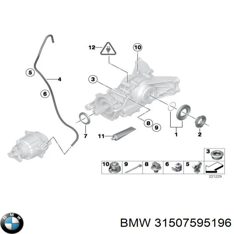 31507595196 BMW 