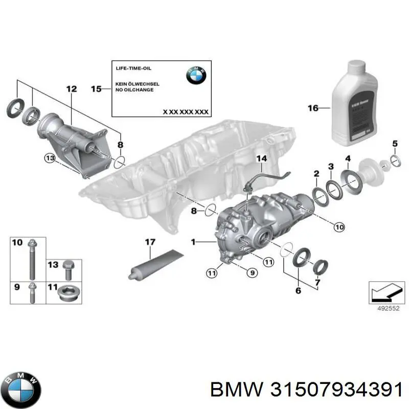 31507934391 BMW 