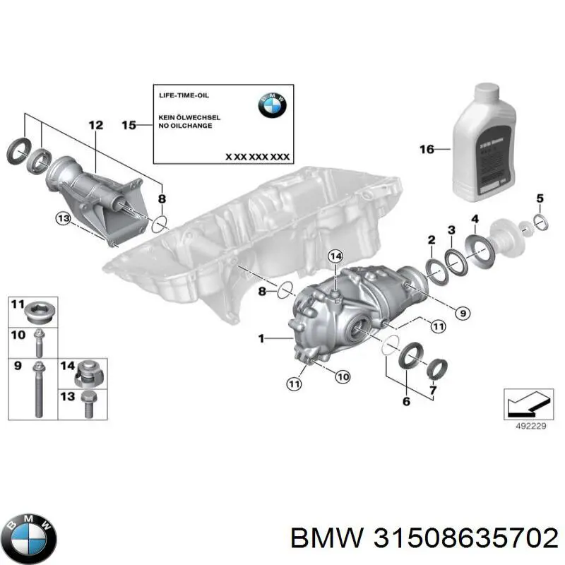  BMW 31507589156 цена, от 571.20 USD
