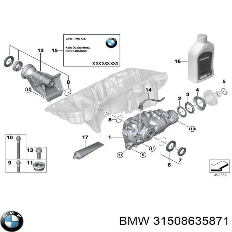 31508635871 BMW 