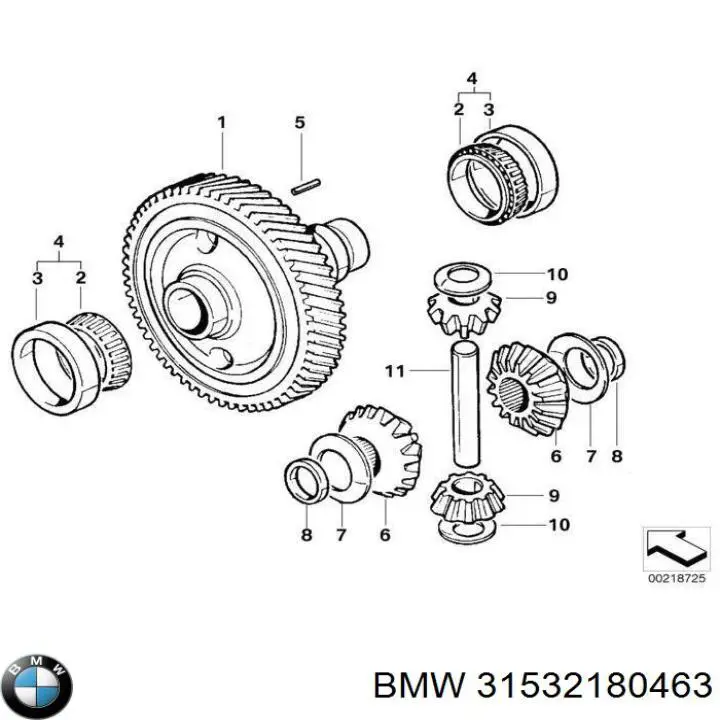 31532180463 BMW 