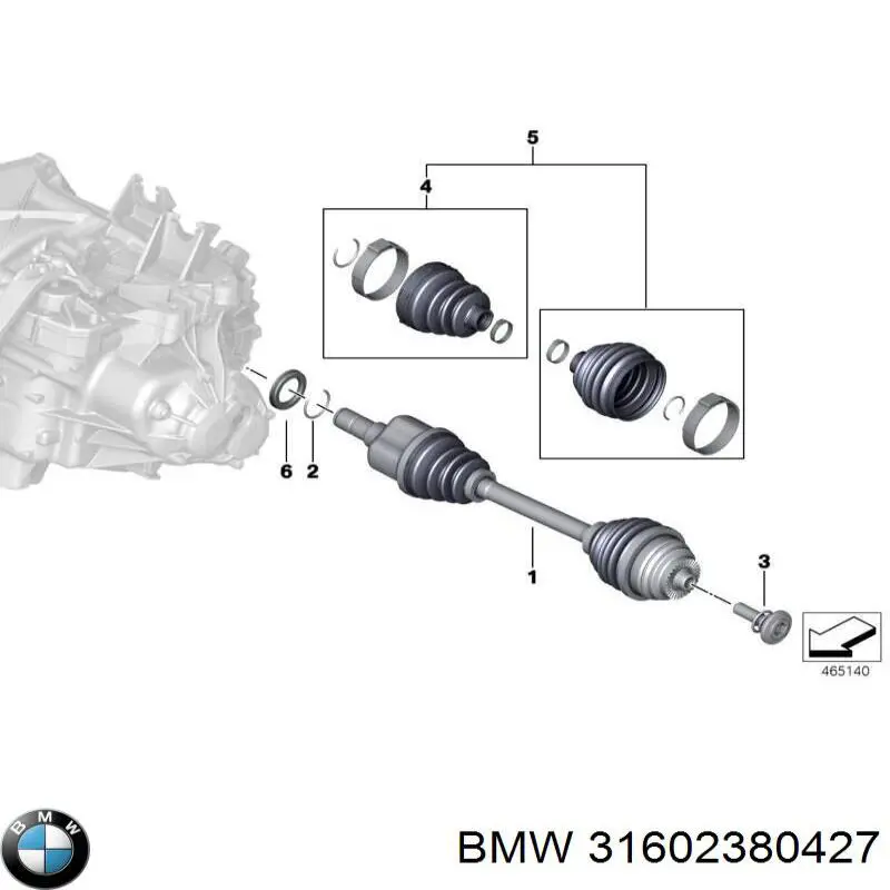 31608611935 BMW 