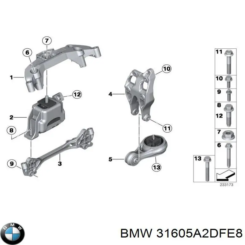 Купить 31608661686 BMW Вал приводной правый