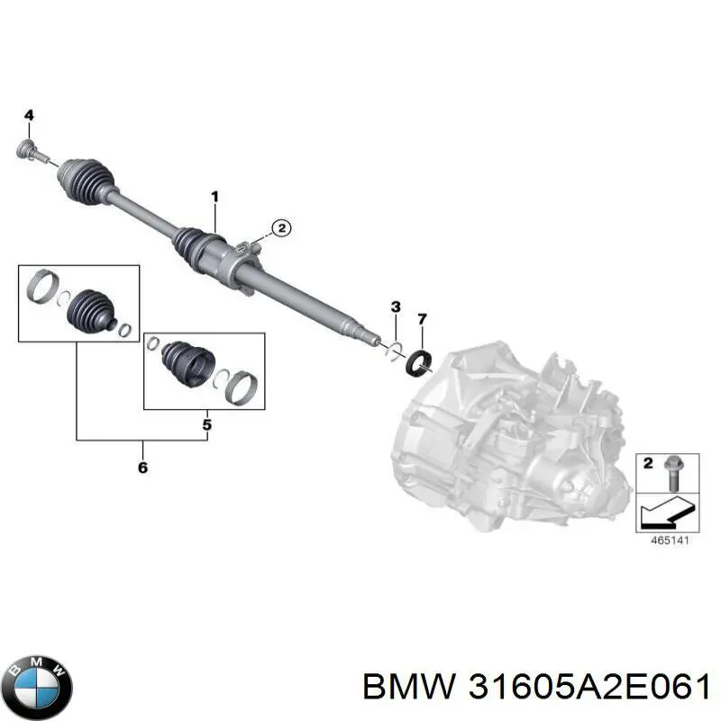  BMW 31605A2E061 цена, от 324.86 USD