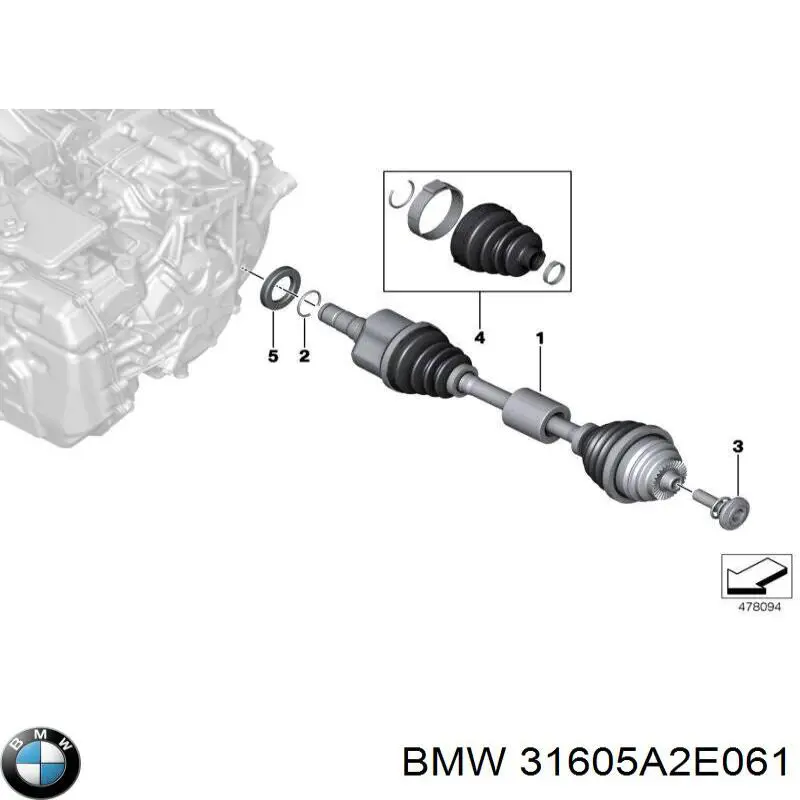  31605A2E061 BMW
