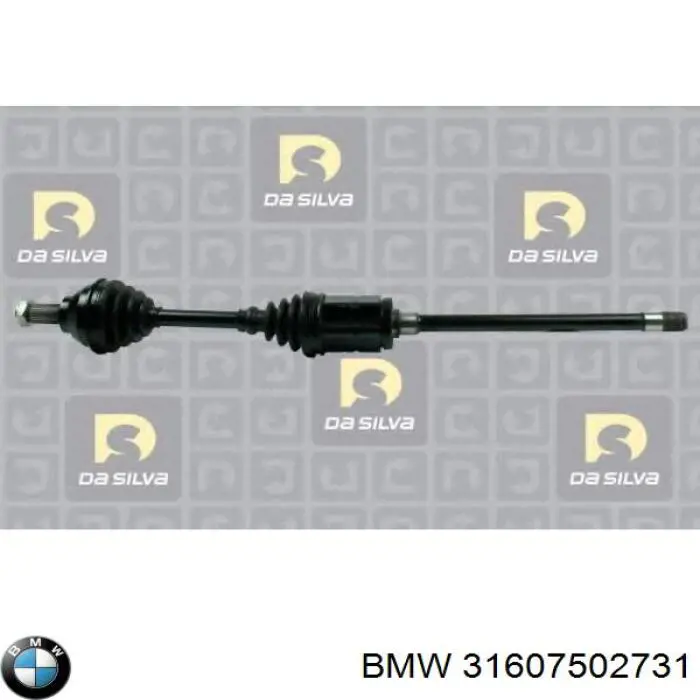 Полуось (привод) передняя левая 31607502731 BMW