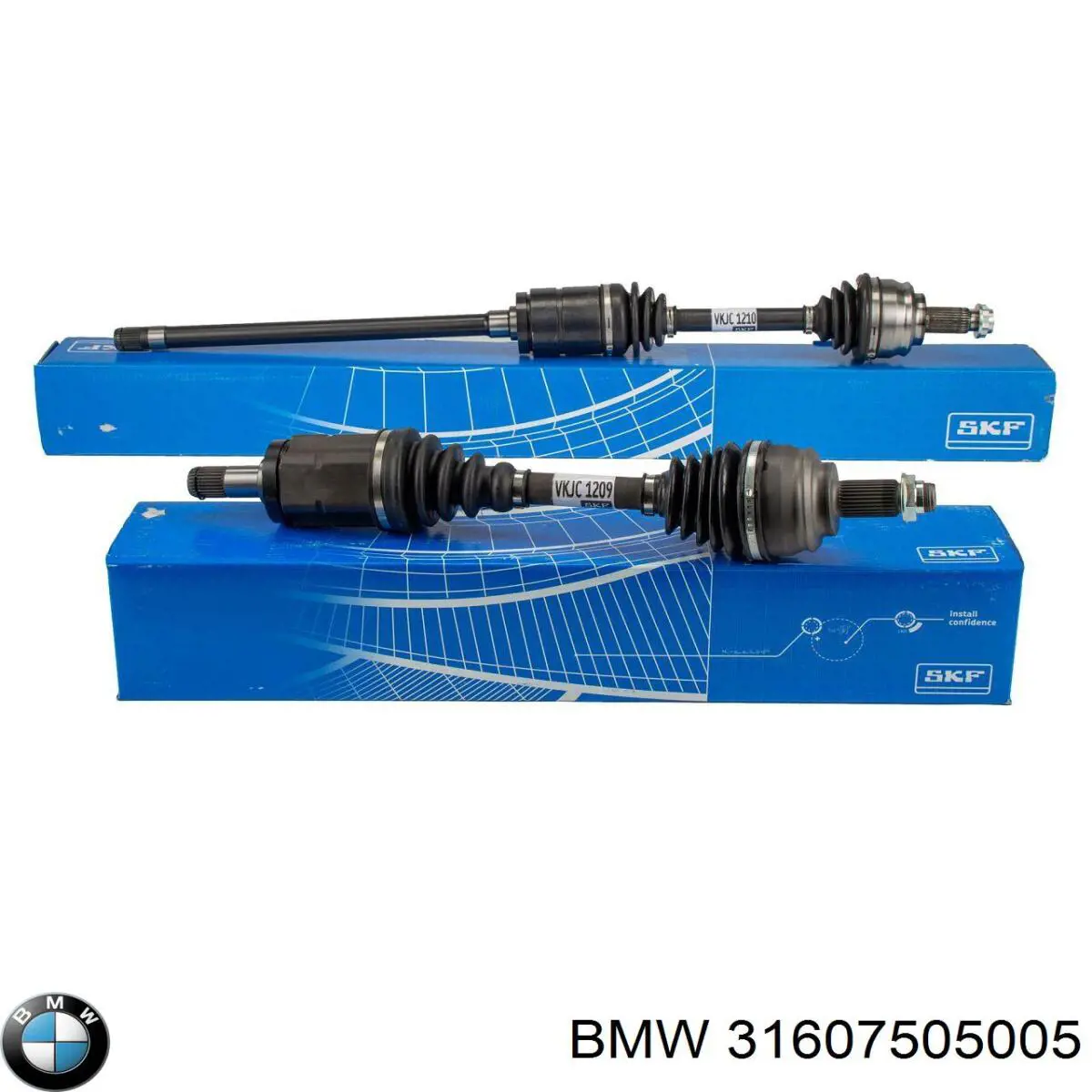 31607505005 BMW Полуось передняя левая