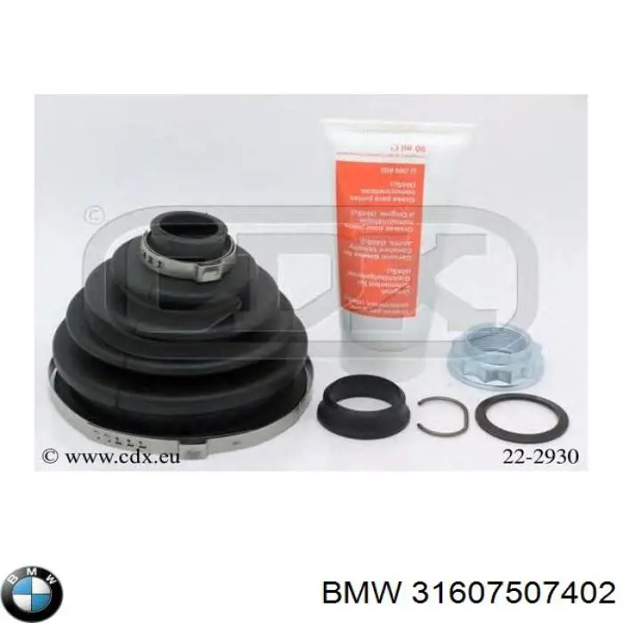 Пыльник ШРУСа передней полуоси наружный BMW 31607507402