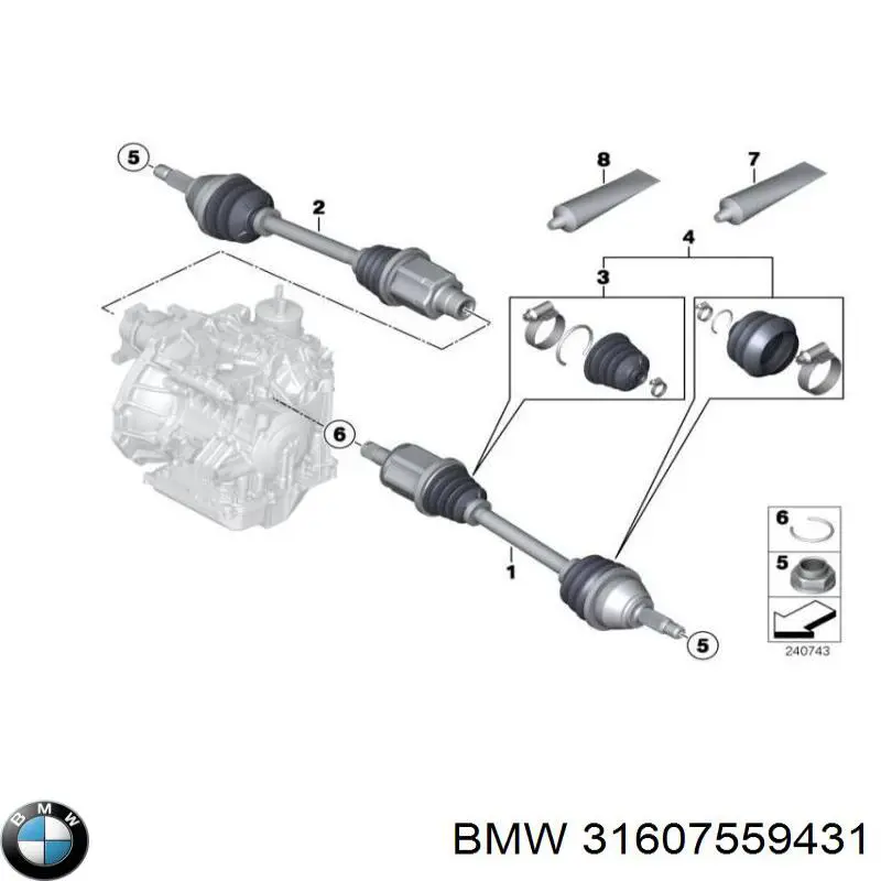 31607559431 BMW 
