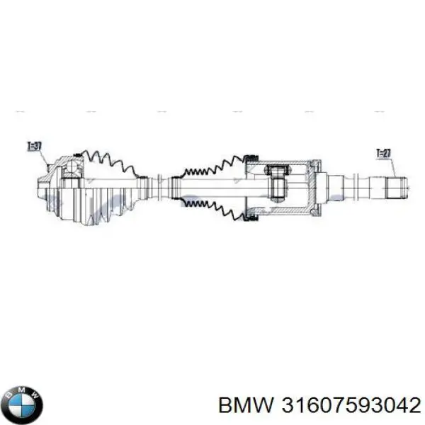 Привод передний правый Trakmotive/Surtrack 302072 цена, от 110.86 USD