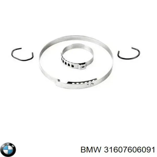 Fuelle, árbol de transmisión delantero exterior 31607606091 BMW