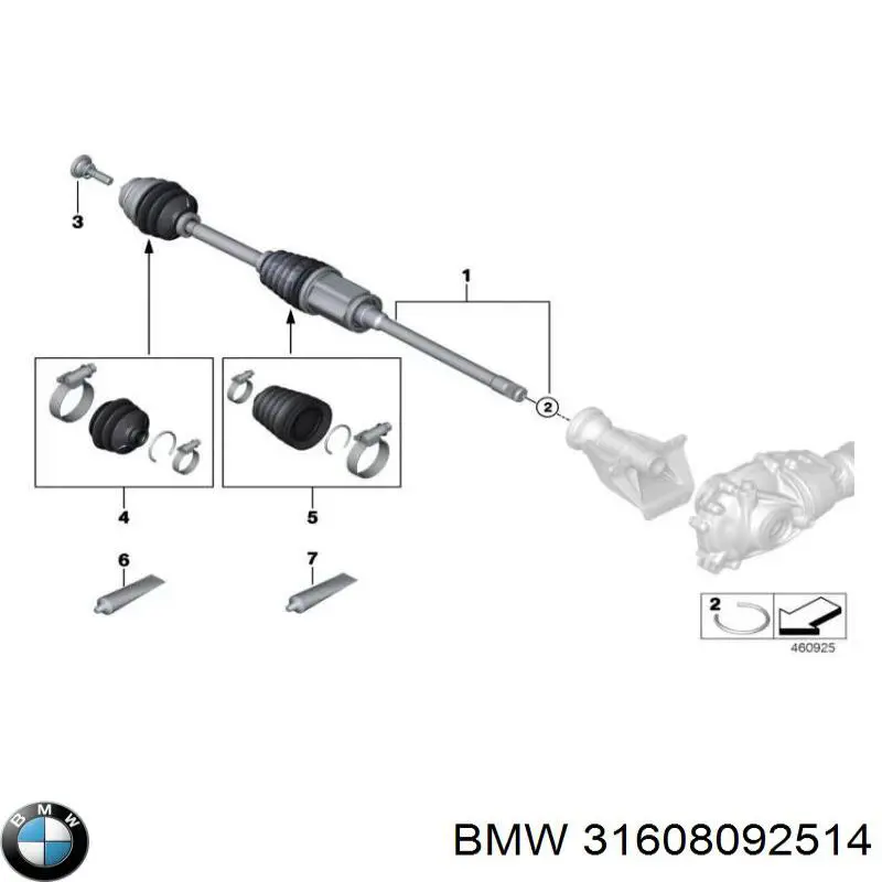 31608092514 BMW 