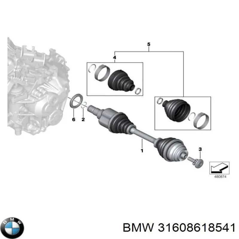 Пыльник ШРУСа внутренний 0036168 GKN-Spidan