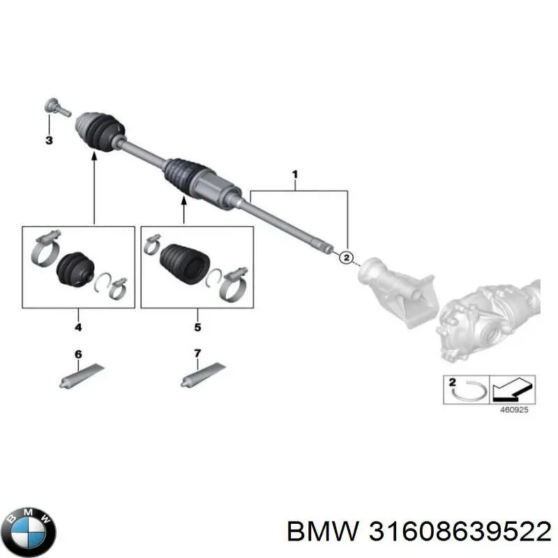 31608639522 BMW 