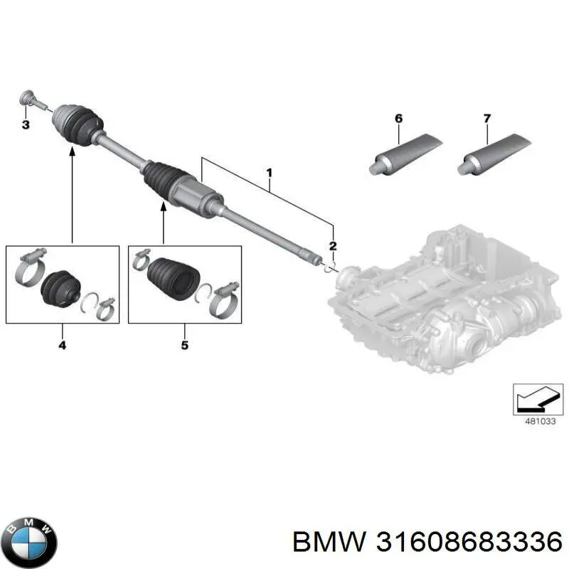 31608683336 BMW 