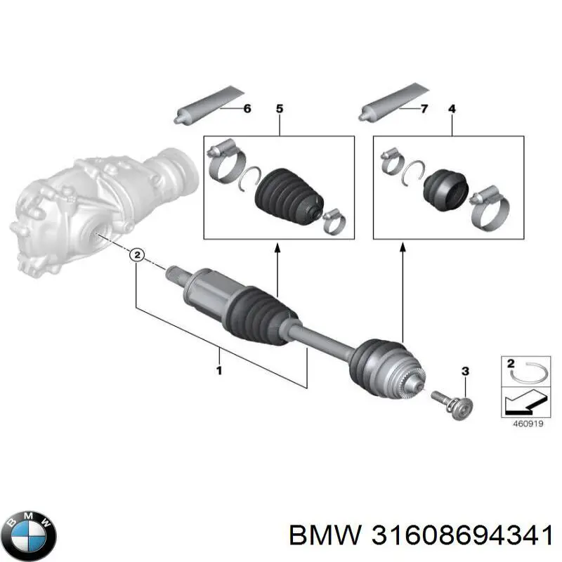 31608694341 BMW 