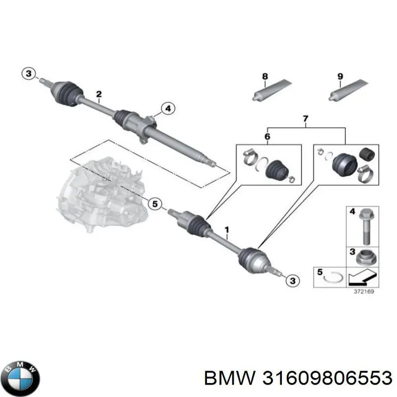  31609806553 BMW