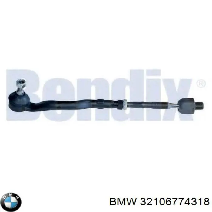 Купить 32106774318 BMW Тяга рулевая в сборе левая