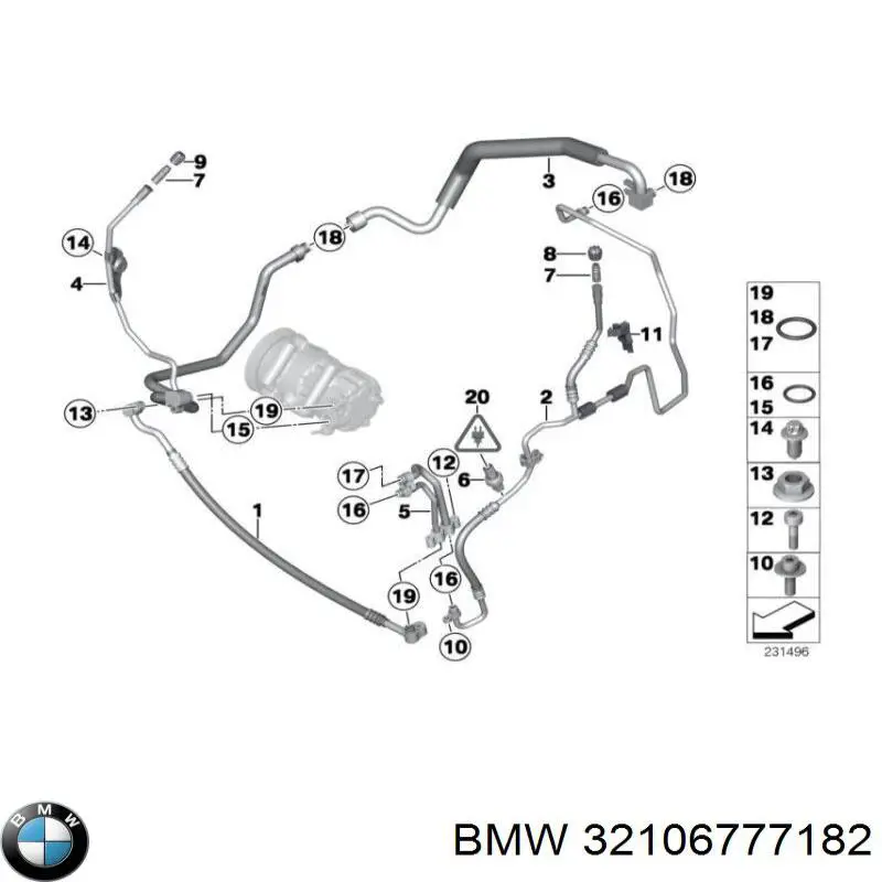 Купить 32106777182 BMW 