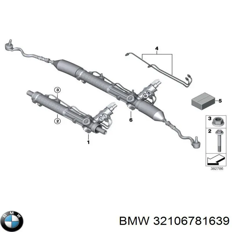 Болт крепления переднего рычага 32106781639 BMW