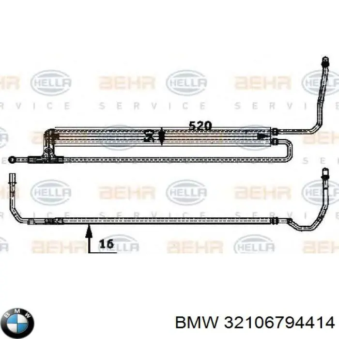 Реечный рулевой механизм BMW 32106794414 цена, от 1896.70 USD