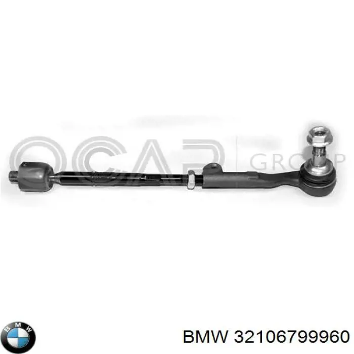 Тяга рулевая в сборе левая 32106799960 BMW