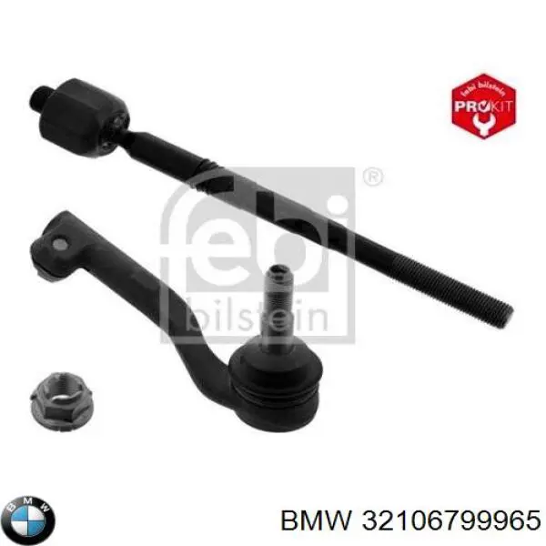 Barra de acoplamiento completa derecha 32106799965 BMW