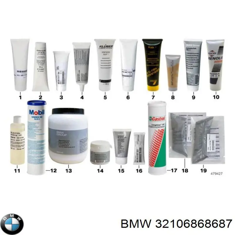 Ponta externa da barra de direção 32106868687 BMW