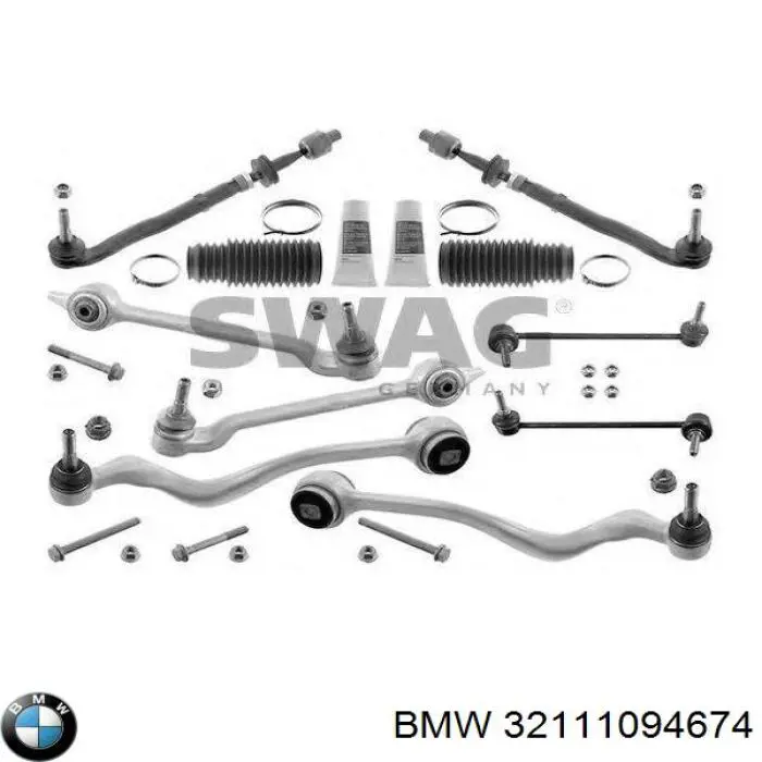 32111094674 BMW Поперечная рулевая тяга правая