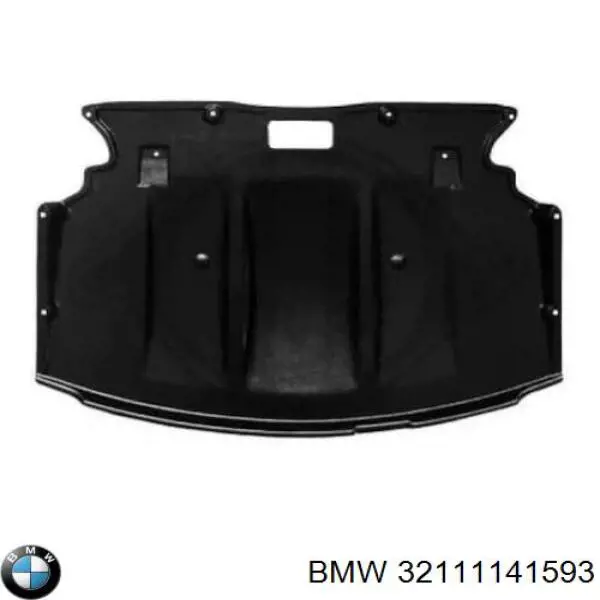 32111141593 BMW Поперечная рулевая тяга левая