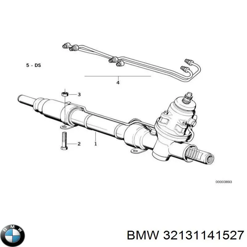 Ремкомплект рулевой рейки 32131141527 BMW